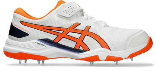 Scarpe Da Cricket Uomo Ss - Bianco/Arancione, Suola In PU, Leggere E Stabilizzanti - Foto 7