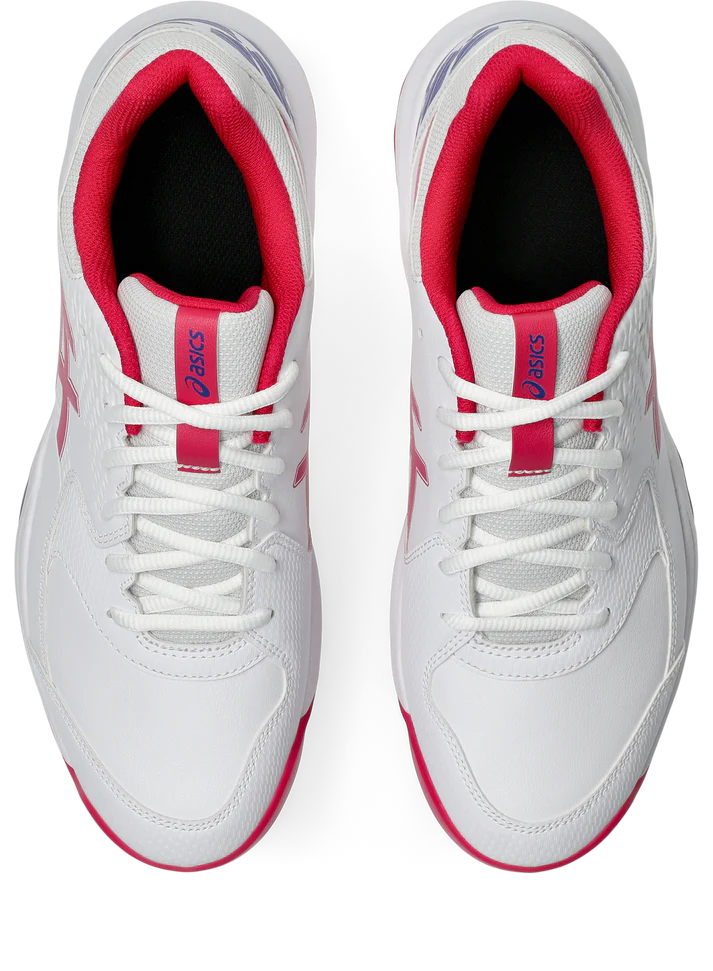 Asics Gel Lethal Field 2 Cricket Shoes 2025 White/Bright Rose - SJ Sports Australia