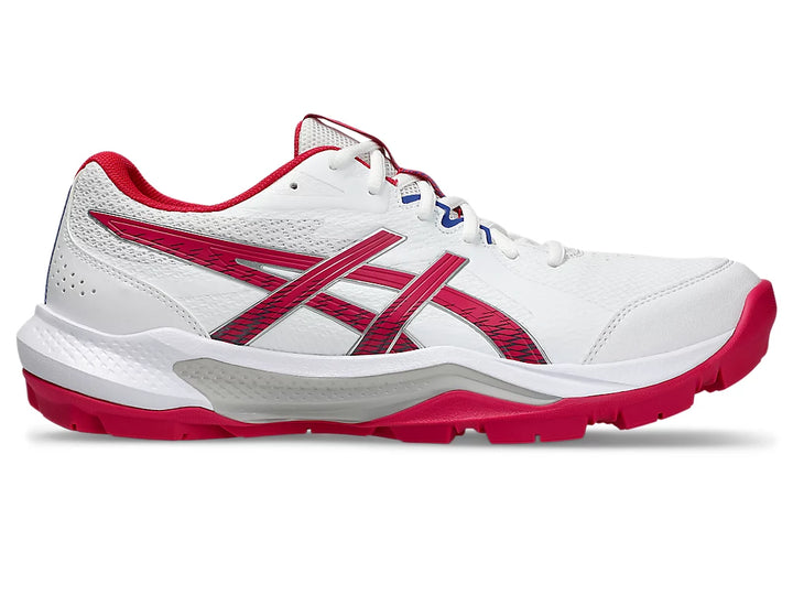 Asics Gel Peake GS 3 Cricket Shoes 2025 White/Bright Rose - SJ Sports Australia