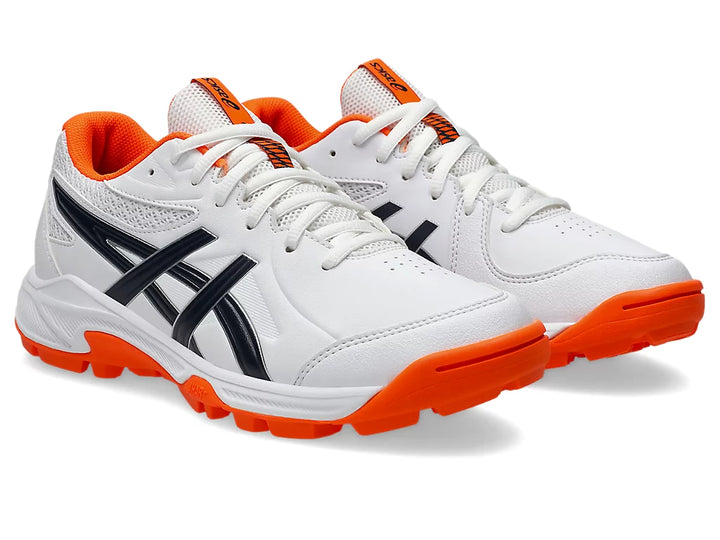 Asics Gel Peake GS 3 Cricket Shoes 2025 White/Midnight - SJ Sports Australia
