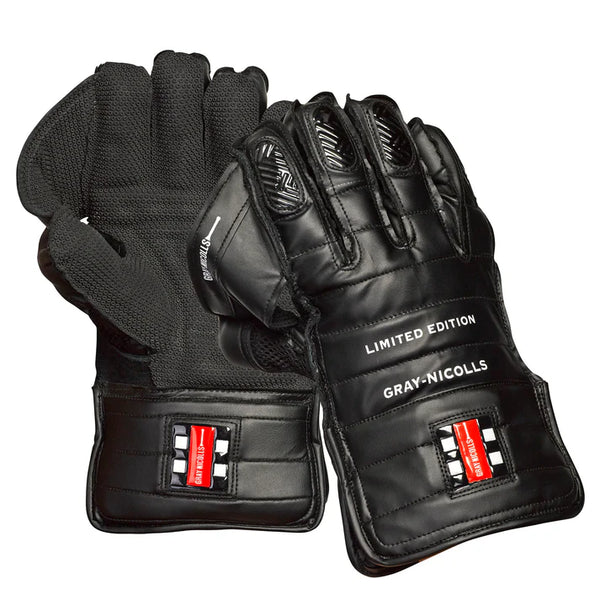 Gray NicollsLimited Edition Players Black Wicket Keeping Gloves