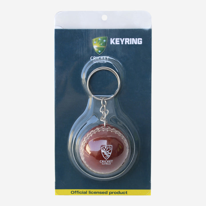 KEYRING MINI BALL CRICKET AUSTRALIA - SJ Sports Australia