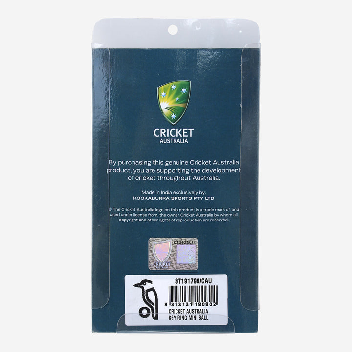 KEYRING MINI BALL CRICKET AUSTRALIA - SJ Sports Australia