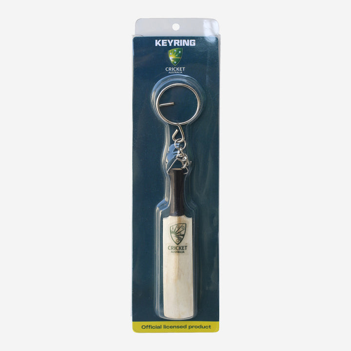 KEYRING MINI BAT CRICKET AUSTRALIA - SJ Sports Australia