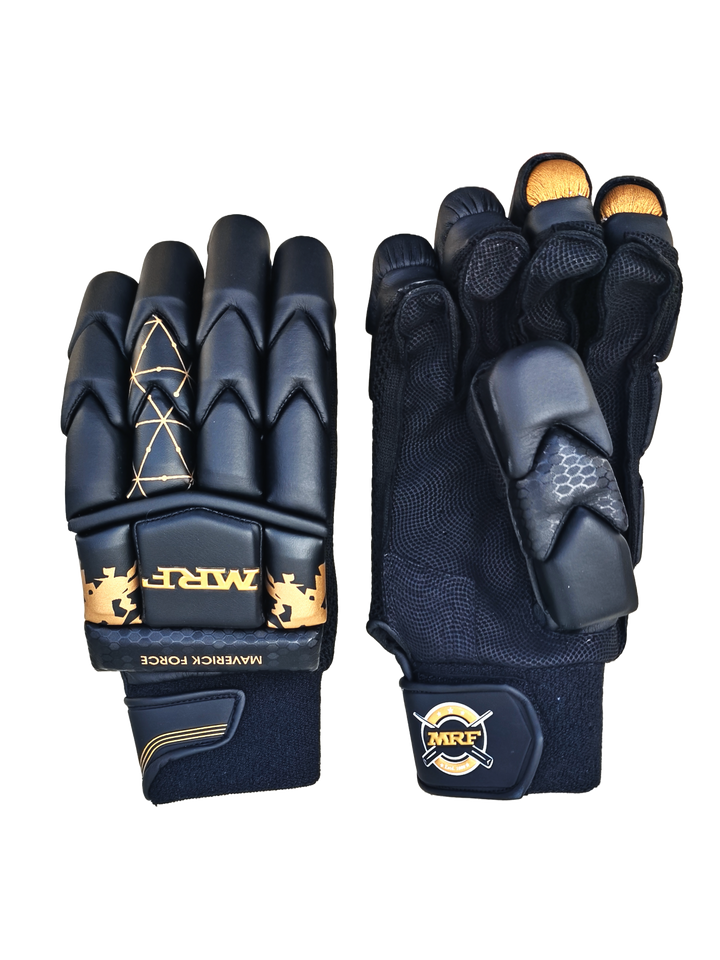 B/G Maverick Force gloves with leather palm and HD foam protection