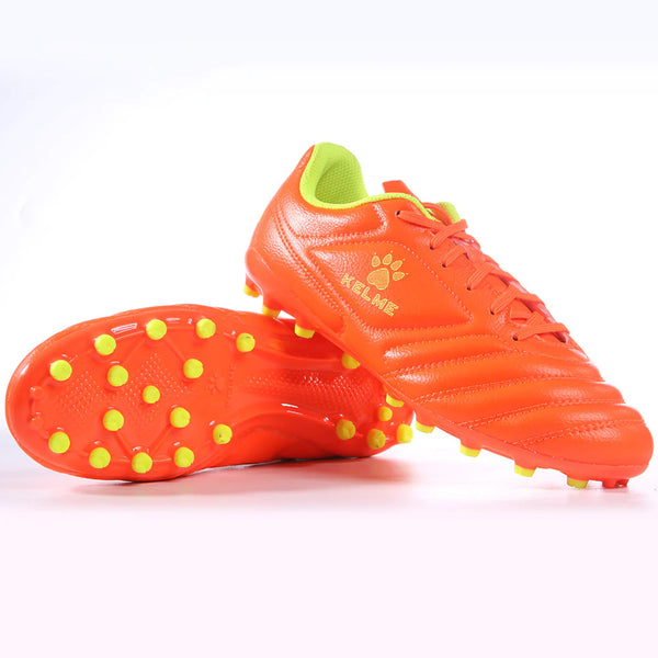 KELME Kids Instinct Football Boot - Neon Orange