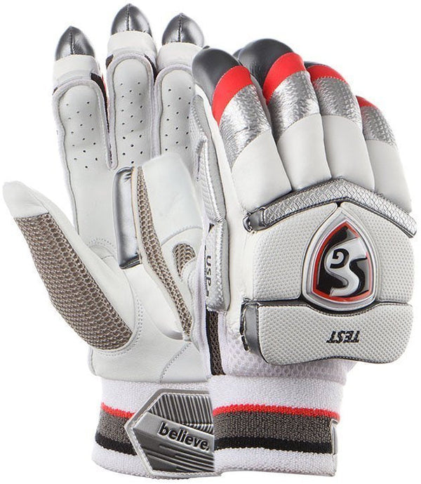 SG Testâ„¢ Batting Gloves with Premium Quality Sheep Leather Palm