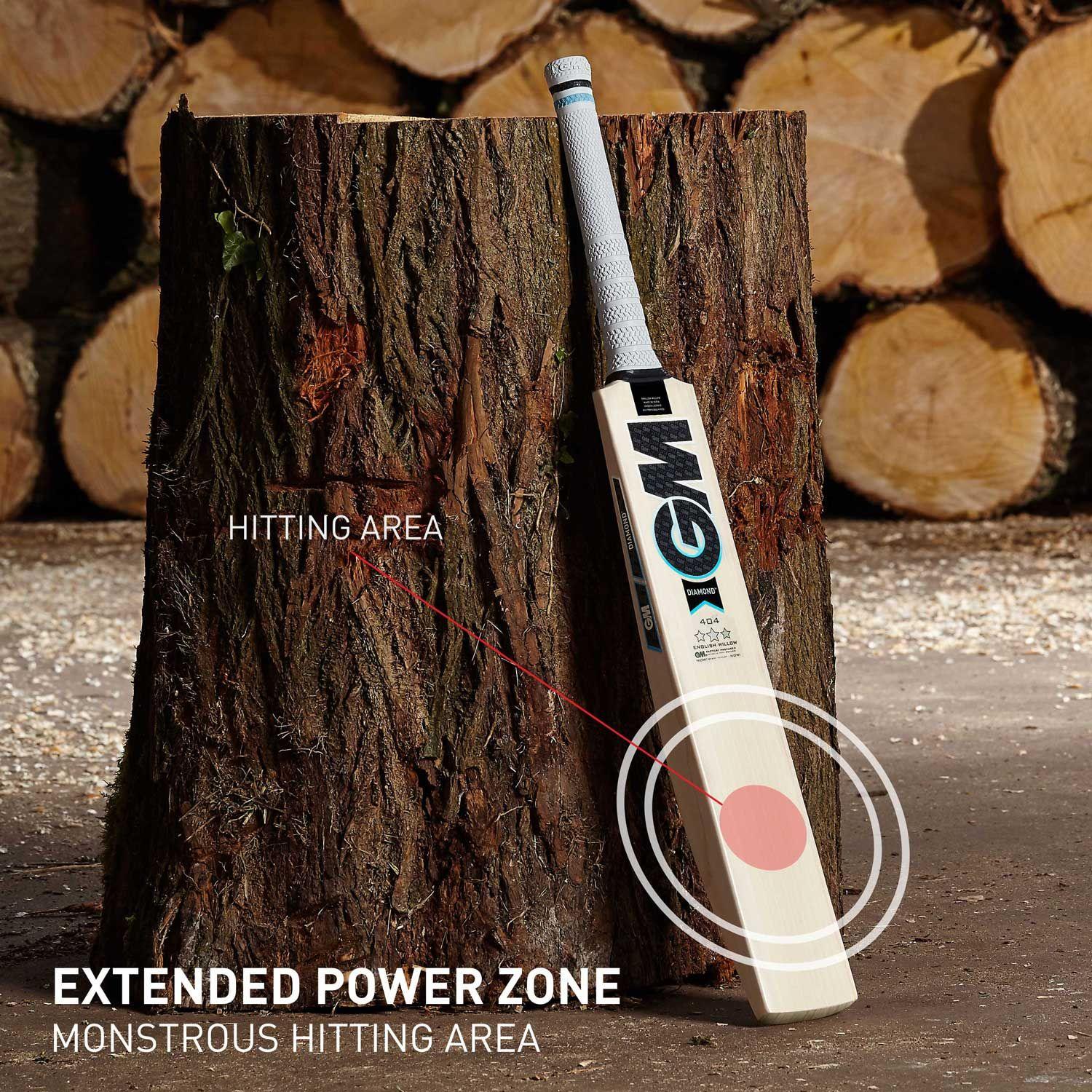 Gm Diamond 404 English Willow Cricket Bat SJ Sports Australia